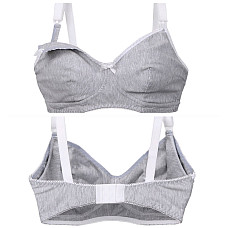 Хлопковый бюстгальтер для кормления Premium cotton Marta К365-215 Серый