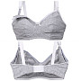 Бавовняний топ для годування Premium cotton Marta К365-215 Сірий