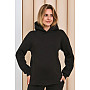Теплый спортивный костюм для беременных и кормящих Kikoo К365-31 Чорний
