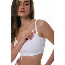 Хлопковый бюстгальтер для кормления Premium cotton Marta К365-215 Белый