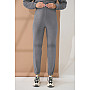 Домашній костюм для вагітних та годуючих сірого кольору