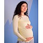 Джемпер для беременных и кормящих мам Kikoo К365-121 Бежевый