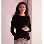 Лонгслив для беременных и кормления Kikoo К365-68 Черный