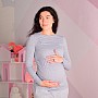 Лонгслив для беременных и кормящих мам Kikoo К365-92 Серый