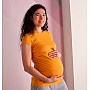 Футболка для беременных и кормления Kikoo К365-75 Желтый