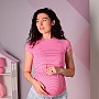 Футболка для беременных и кормления Kikoo К365-18 Розовый